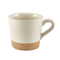 Kava White Stoneware Cup